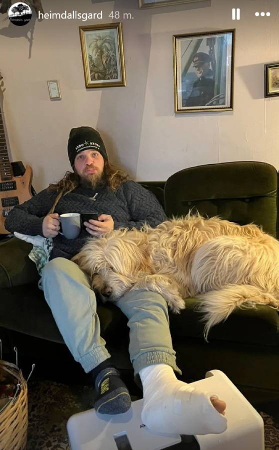 Bram heeft de eerste nacht overleefd.